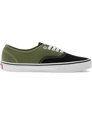 Vans Authentic Sneakers Met Veters - Groen
