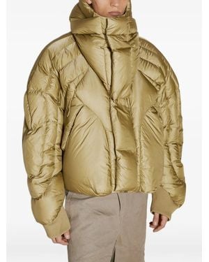 Entire studios Xm Quilted Hooded Jacket - Metallic