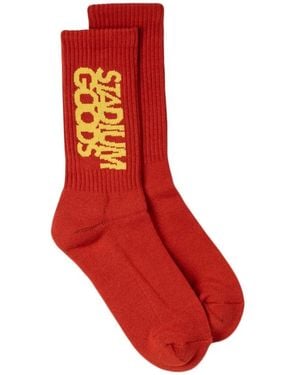 Stadium Goods Bay Red 靴下 - レッド