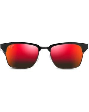 Maui Jim Square-Frame Sunglasses - Red