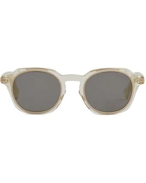 ZEGNA Lunettes De Soleil À Monture Ronde - Grey