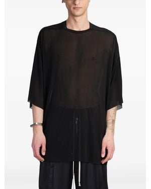 Rick Owens Tommy T-shirt - ブラック