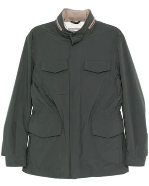 N.Peal Cashmere Hampton Jacket - Grey