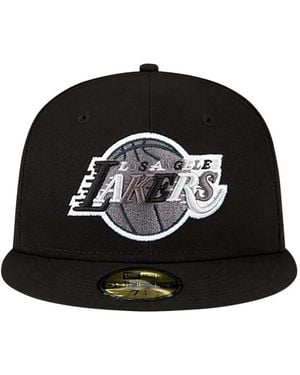 KTZ 59Fifty Los Angeles Lakers Fitted Cap - Black