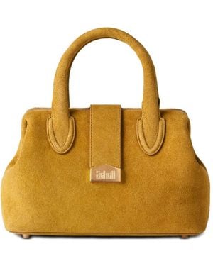 Schell Sac À Main À Anses Sur Le Dessus Et Bride Détachable - Metallic