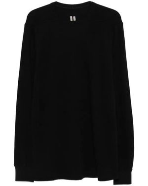 Rick Owens Maglione A Coste - Nero