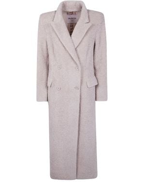 VALENTINI 1972 Double-Breasted Coat - Gray