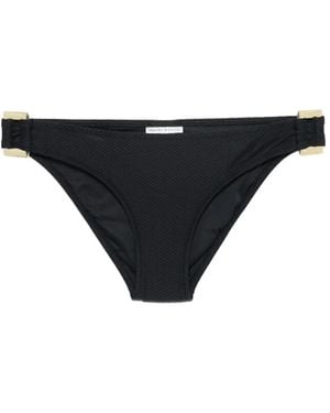 Heidi Klein Bragas De Bikini Texturizadas - Negro