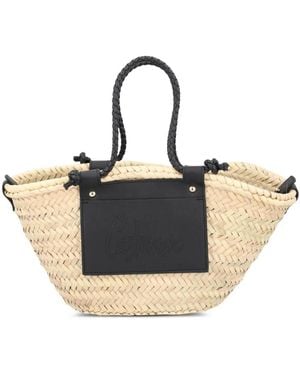 Castañer Logo-Detail Tote Bag - Natural