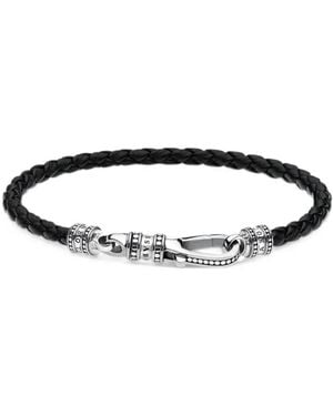Thomas Sabo Geflochtenes Armband Mit Sterlingsilber-Detail - Mettallic