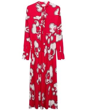 Dorothee Schumacher Floral Maxi Dress - Red