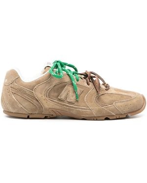 Miu Miu X New Balance baskets 530 SL en daim - Vert