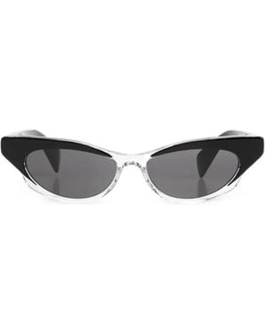 McQueen Cat-Eye-Sonnenbrille - Schwarz