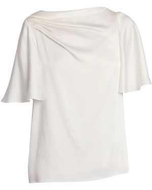 Erdem Drapiertes Top - Weiß
