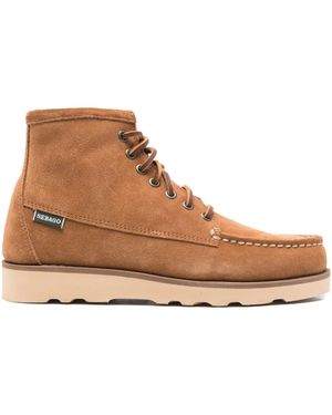Sebago Tala Lace-Up Ankle Boots - Brown