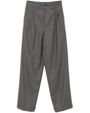 Polo Ralph Lauren Pantaloni Con Pieghe - Grigio