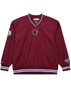 Mitchell & Ness Colorado Avalanche Sweatshirt - Red