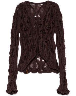 Isa Boulder Fudgy Pullover - Braun