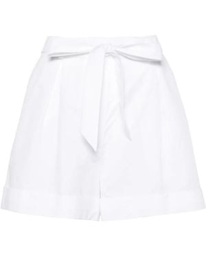 Pinko ロールアップ ショートパンツ - ホワイト