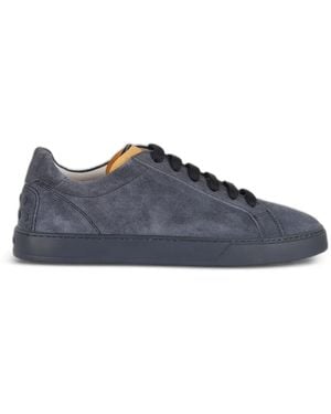 Tod's Suede Gommino-Detail Sneakers - Blue