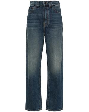 KHAITE High-Waisted Jeans - Blue