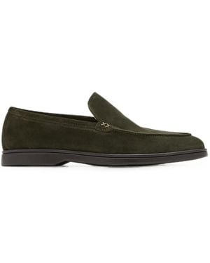 Forsa Austin Suede Loafers - Green