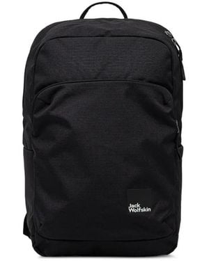 Jack Wolfskin Terraview Ripstop-Rucksack Mit Logo-Patch - Schwarz