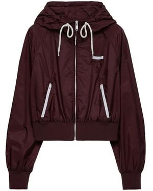 Prada ジップアップ ジャケット - レッド