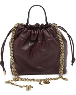 Chloé Borsa Tote Icons Con Coulisse - Marrone