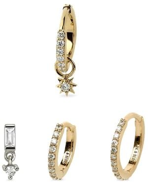 Lark & Berry 14K The St. Tropez Diamond Earrings - Metallic