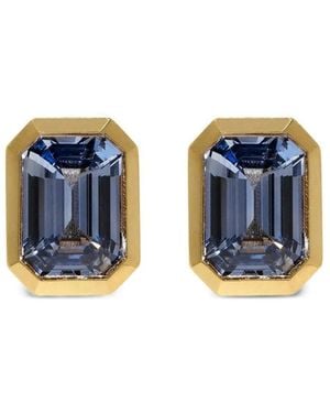 Azlee Ohrstecker Mit Saphir - Blau