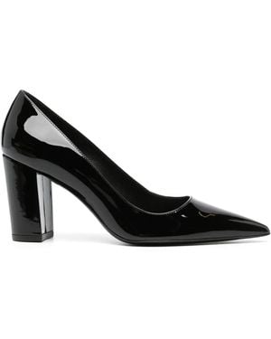 Stuart Weitzman ポインテッドトゥ パンプス - ブラック