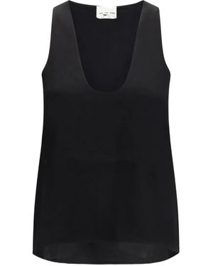 Sa Su Phi Canotta Con Scollo Ampio - Nero