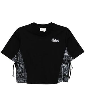 Musium Div. Patchwork T-Shirt - Black