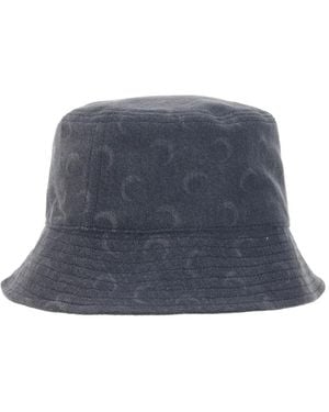 Marine Serre Moon-laser Bucket Hat - ブルー