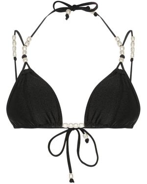 Cult Gaia Anoki Bikini Top - Black