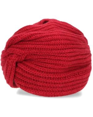 Borsalino Elsa Turban - レッド
