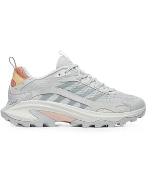 Merrell Moab Speed 2 Lace-Up Sneakers - White