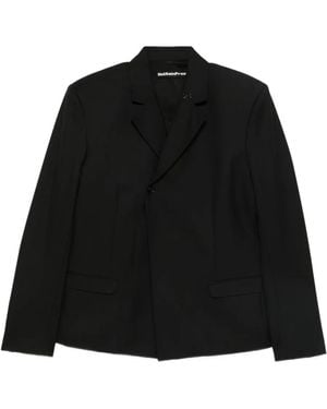 Notrainproof Single-Breasted Blazer - Black