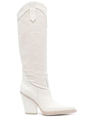 Paris Texas El Dorado 100Mm Boots - White