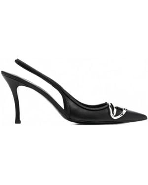 DIESEL D-Venus Slingback Pumps - Black
