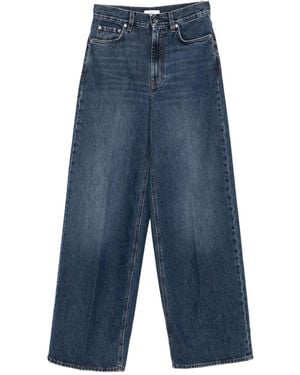 TOTEME Jeans Met Wijde Pijpen - Blauw