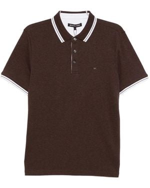 Michael Kors Greenwich Polo Shirt - Brown