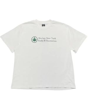 Sinclair Parks And Rec Print Short-Sleeve T-Shirt - White