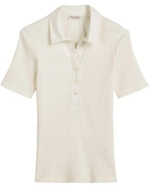 Marc O' Polo Polo A Coste - Bianco