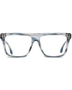 Victoria Beckham Square-Frame Glasses - Gray