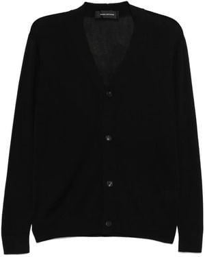Tagliatore Castor Cardigan - Schwarz