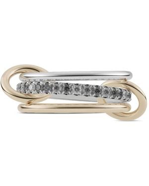 Spinelli Kilcollin Bague Tigris Pavée De Diamants - White