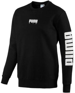 PUMA Super Crew Sound T-Shirt - Black