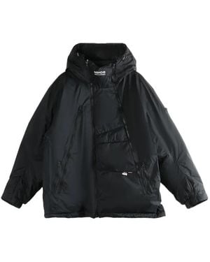 Neighborhood X Nanga Hooded Zip-Up Jacket - Black